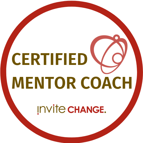 inviteCHANGE Certified Mentor Coach badge