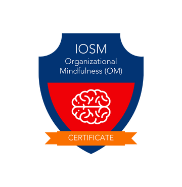 IOSM Organizational Mindfulness certificate badge